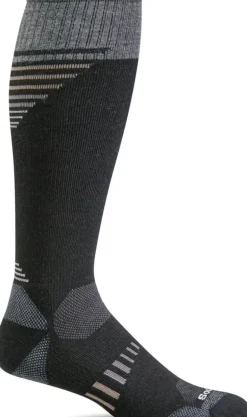 Ascend II OTC Men Knee-High - Black Moderate Compression (15-20mmHg)