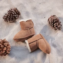Baby Bootie - Chestnut