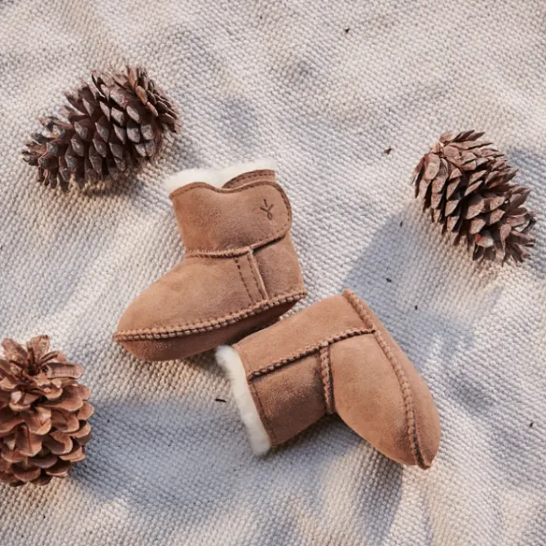 Baby Bootie - Chestnut