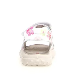 Dock - White with flowers Leather