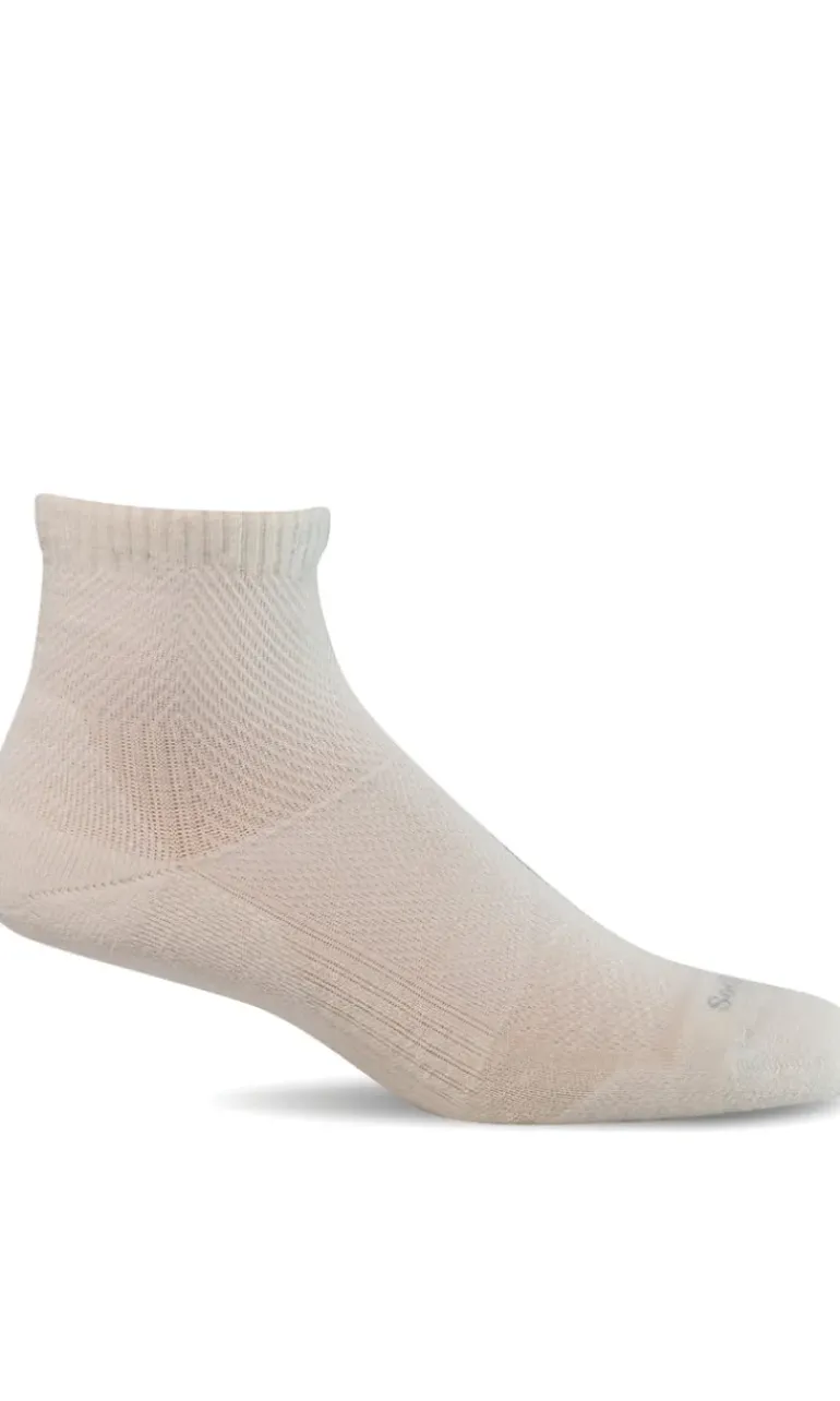 Elevate Quarter Men - Natural Moderate Compression (15-20mmHg)