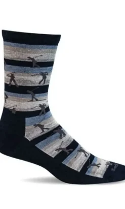 Fairway Men Crew - Navy Essential Comfort
