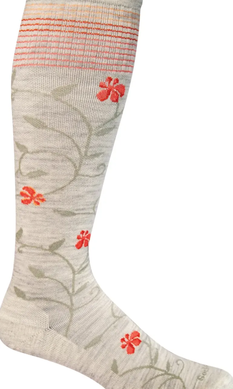 Field Flower Knee-High - Ash Moderate Compression (15-20mmHg)