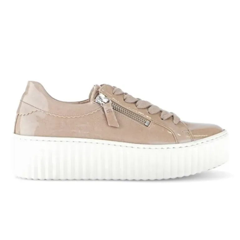 *FINAL SALE*53.200-92 - Beige Patent Leather