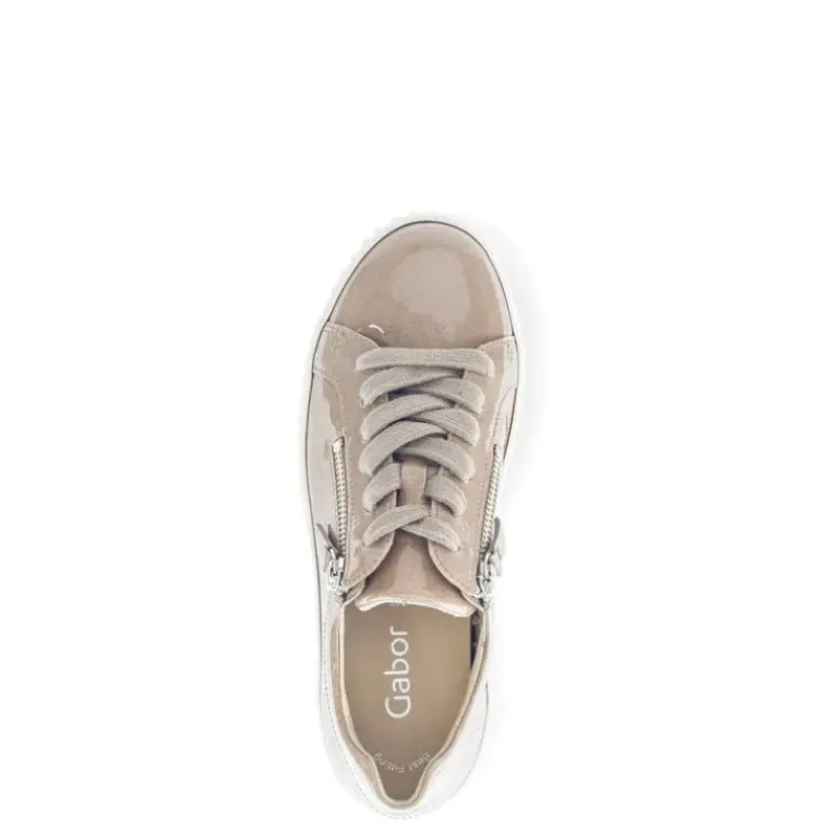 *FINAL SALE*53.200-92 - Beige Patent Leather