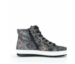 *FINAL SALE*73754.37 - Black Metallic Suede