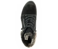 *FINAL SALE*76866.47 - Black Oiled Nubuck Leather