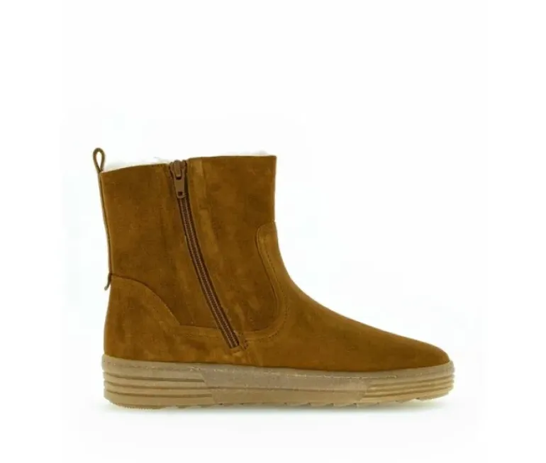 *FINAL SALE*73775.14 - Cognac Shearling Suede