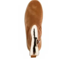 *FINAL SALE*73775.14 - Cognac Shearling Suede