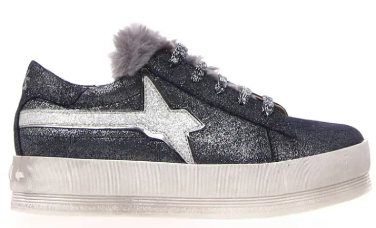 *FINAL SALE* Fire Zip-G - Glitter Bleu