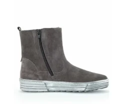 *FINAL SALE*73775.19 - Grey Shearling Suede