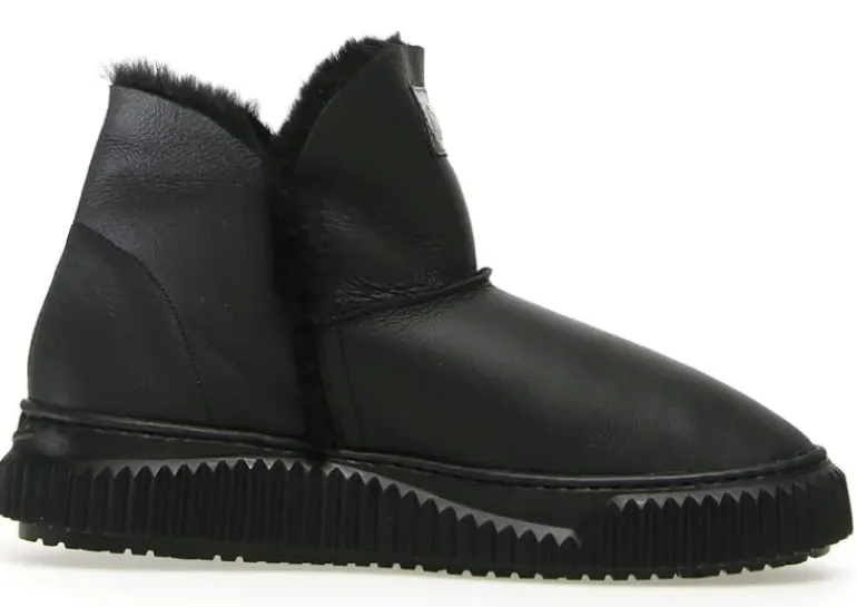 *FINAL SALE*Land - Black Shearling
