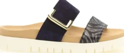 *FINAL SALE*23740.36 - Navy Nubuck Leather