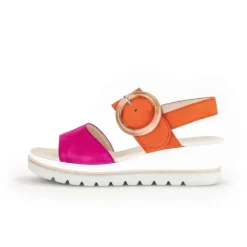 *FINAL SALE*44.645.13 - Pink and Orange Suede