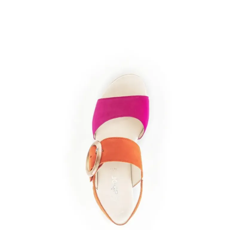 *FINAL SALE*44.645.13 - Pink and Orange Suede
