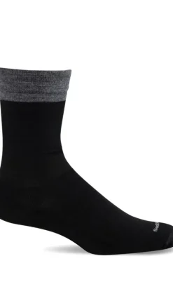 Free'N Easy Men - Black Relaxed Fit (Diabetic)