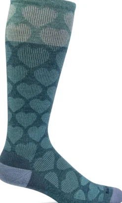 Heart Throb Knee-High Women - Blue Ridge Moderate Compression (15-20mmHg)