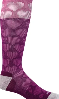 Heart Throb - Violet Moderate Compression (15-20mmHg)