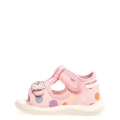 Paros - Polka Dot Pink Multi Canvas