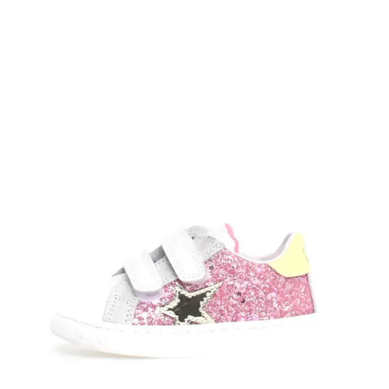 Pinn VL - White-Fuchsia-Paglia