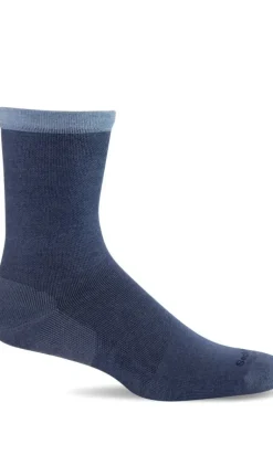 Plantar Cush Basic Crew Women - Denim Plantar Relief