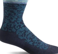 Plantar Cush Crew Women - Navy Plantar Relief