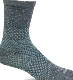 Plantar Ease Crew Women - Charcoal Plantar Relief