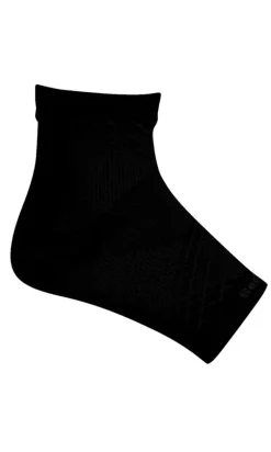 Plantar Sleeve Women - Black Solid Plantar Relief