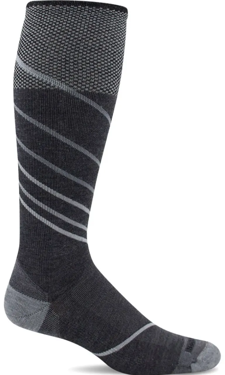 Pulse Knee-High Men - Charcoal Firm Compression (20-30mmHg)