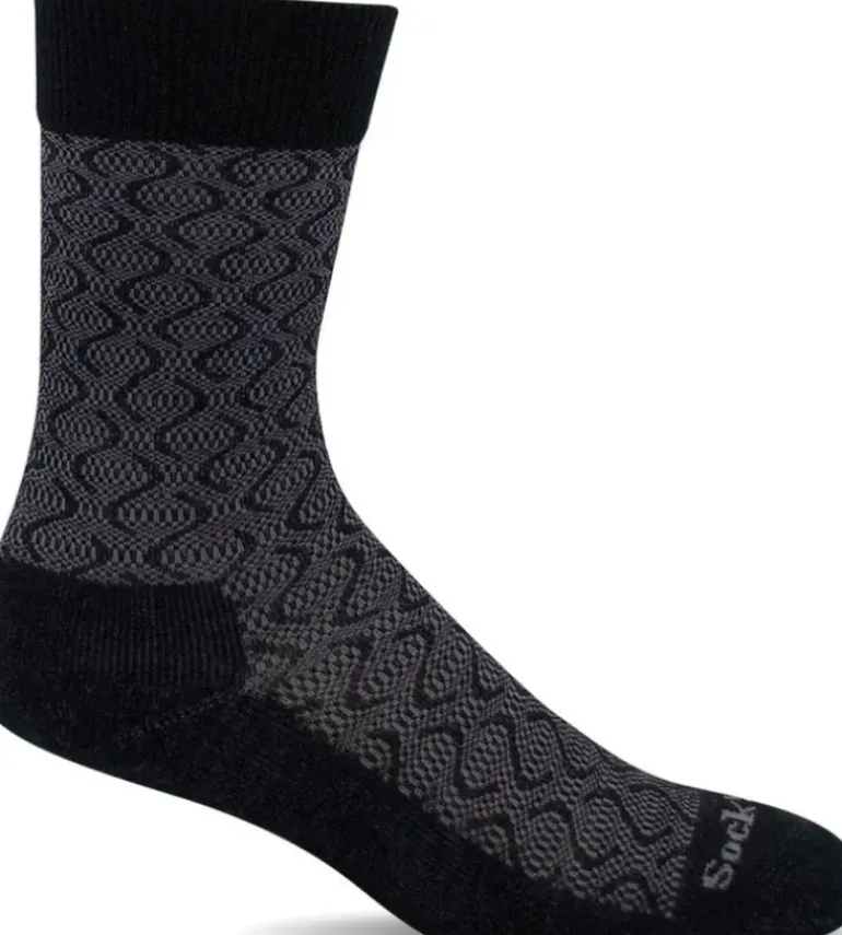 Softie Women - Black Relaxed Fit (Diabetic)