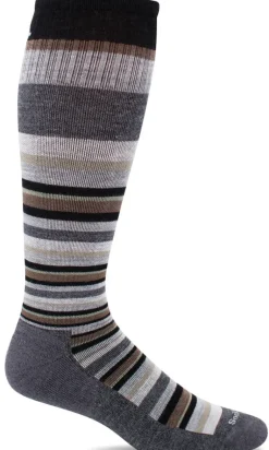 Up Lift Men Knee-High - Charcoal Firm Compression (20-30mmHG)