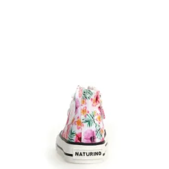 Ylfas - Canvas Delave Hawaii White-Fuchsia-Multi
