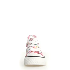 Ylfas - Canvas Delave Hawaii White-Fuchsia-Multi